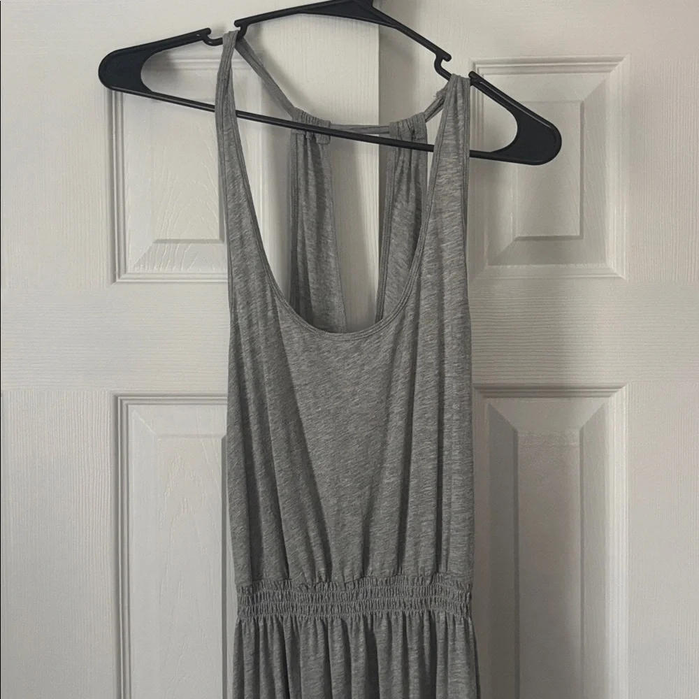 Abercrombie and Fitch Women’s Grey Racerback Maxi Dress Size Small